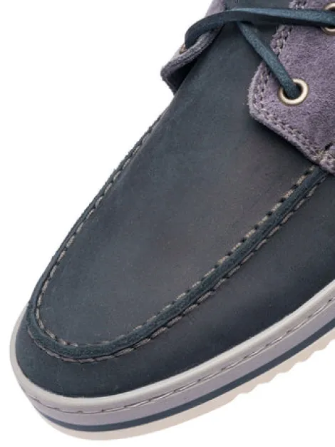 Ara Blue Comfort Boat Shoe|112090112