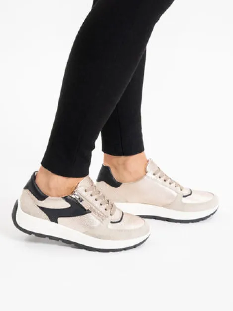 Ara Gold Wide Fit Trainer|122511208M