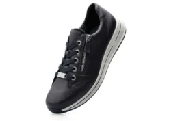 Ara Navy Wide Fit Trainer|122480102