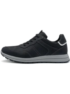 Ara Navy Wide Fit Trainer|112452322