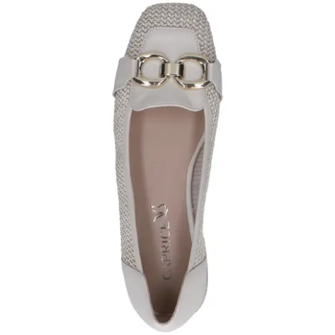 Caprice Beige Flat Pump|924201199