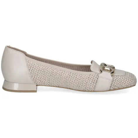 Caprice Beige Flat Pump|924201199