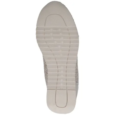 Caprice Beige Mini Wedge Loafer|924505199