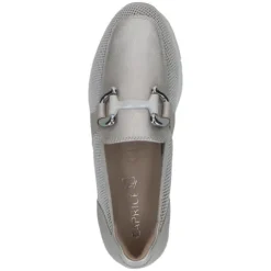 Caprice Silver Comfort Loafer|924536960