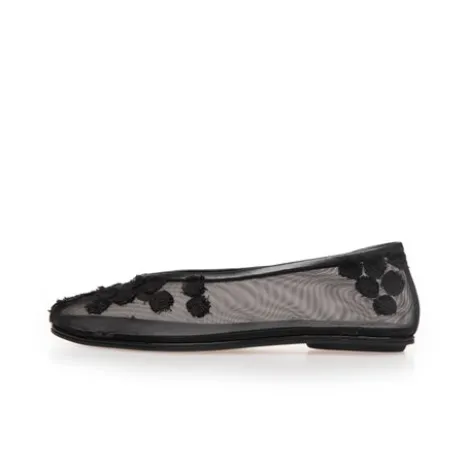 Copenhagen Black Net Ballerina|CS8600BLK