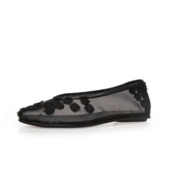 Copenhagen Black Net Ballerina|CS8600BLK