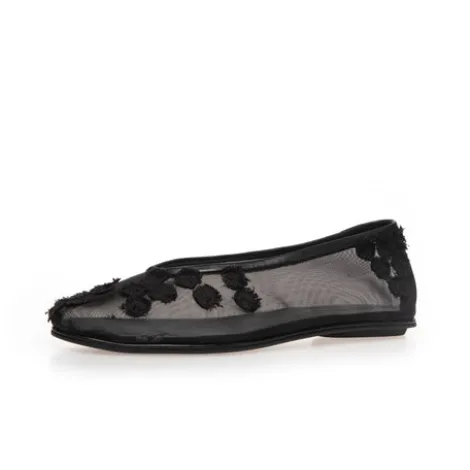 Copenhagen Black Net Ballerina|CS8600BLK