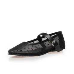 Copenhagen Black Net Mary Jane|CS8601BLK