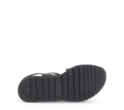 Gabor Black Strap Platform Sandal|8462727