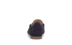 Gabor Dark Blue Suede Loafer|8521136