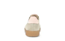 Gabor Green & Pink Suede Trainer|8330034