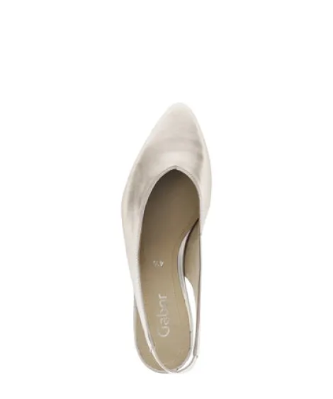 Gabor Light Gold Sling Back |8152062