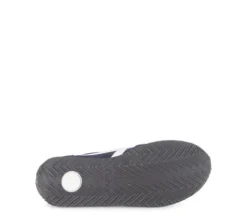 Gabor Navy and White Wide Fit Trainer|8655636