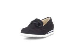 Gabor Navy Suede Comfort Loafer|8241646