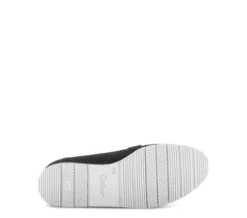 Gabor Navy Suede Comfort Loafer|8241646