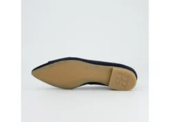 Paul Green Navy Leather Pump|3792190