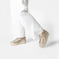 Paul Green Platform Snake Print Trainer|5317079