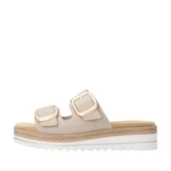 Remonte Beige Comfort Sandal|D0Q6662