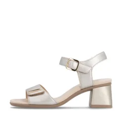 Remonte Light Gold Sandal |D1K5490