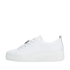 Remonte White Platform Trainer|D1C0382