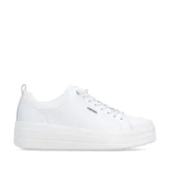 Remonte White Platform Trainer|D1C1280