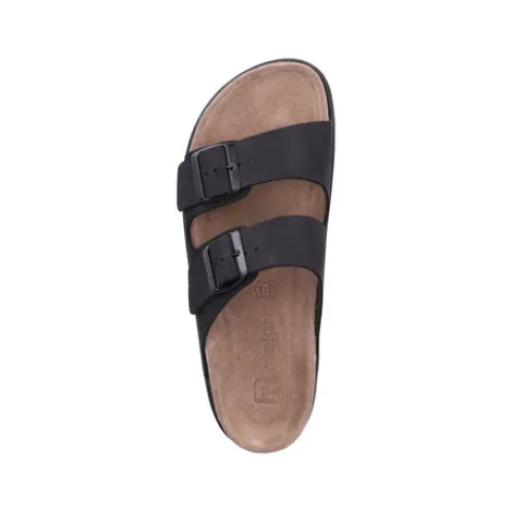 Rieker Black Comfort Mule|V319001