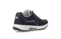 Rolling Soft Navy Nubuck Comfort Trainer|8687836