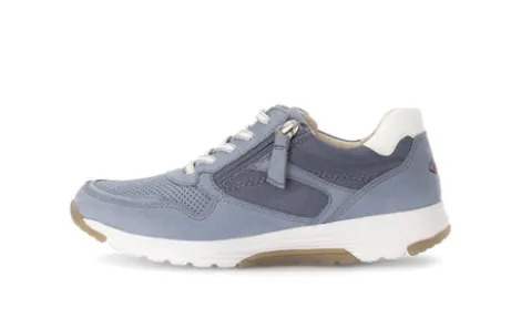 Rolling Soft Wide Fit Blue Trainer|8697826