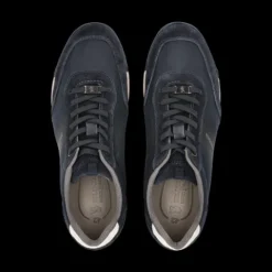 Salamander Navy Leather Trainer|E31AWA0341