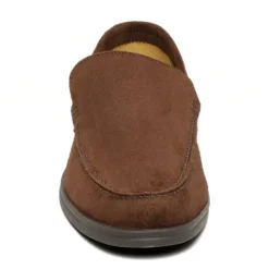 Steve Madden Dark Brown Suede Loafer| 12000349DB