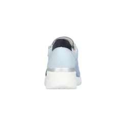 Waldlaufer Blue Wedge Wide Fit Trainer |927H02524